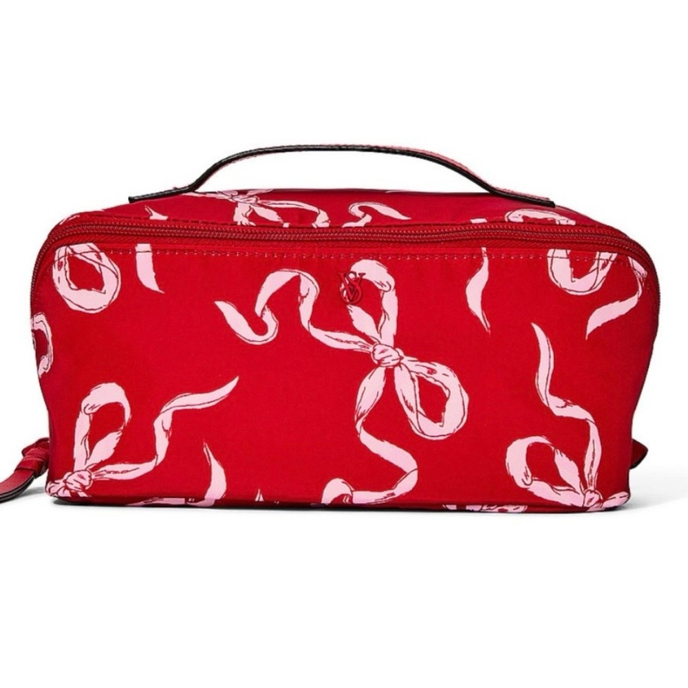 Victoria’s Secret 3-Piece Expandable Travel Makeup Bag NWOT
